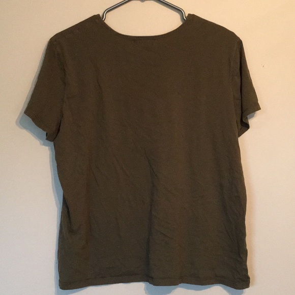 Ralph Lauren Olive Green T-shirt - XL - Picture 3 of 5